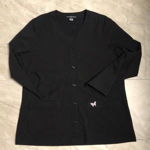Koi “Mariposa” scrub jacket